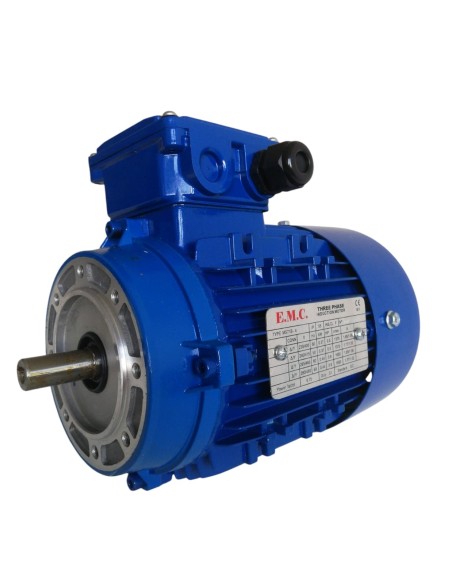 BUSCK - MS71B-4 three-phase electric motor 0.37 KW 0.50 hp 1375 r/min 230/400V B3/B14